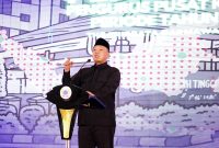 Pengukuhan PP KAPTI-Agraria 2025-2028, Menteri Nusron Tekankan Pentingnya Kontribusi dalam Transformasi Pelayanan Kementerian ATR/BPN. FOTO: Biro Humas Kementerian ATR/BPN