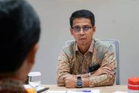 Bupati Karimun Iskandarsyah. FOTO: Bagian Protokol dan Koordinasi Pimpinan Kabupaten Karimun.