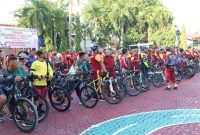 Kegiatan Funbike Polres Karimun. FOTO: Dokumen Polisi