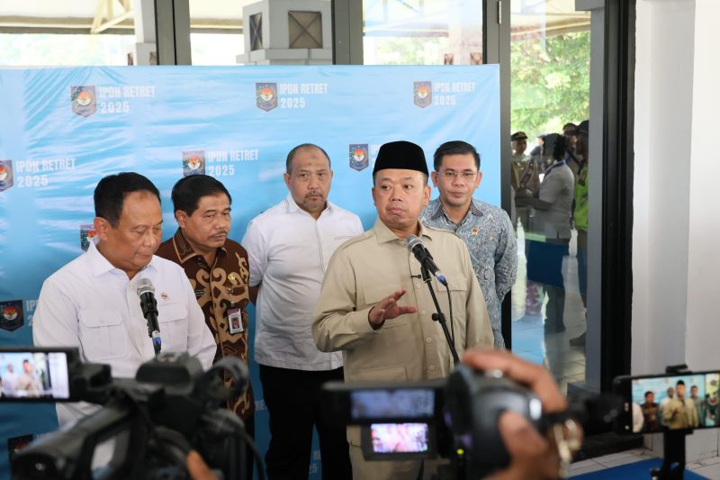 Cegah Sengketa Pertanahan, Menteri Nusron Ajak Kepala Daerah Sosialisasikan Pemasangan Tanda Batas Tanah. FOTO: Biro Humas Kementerian ATR/BPN