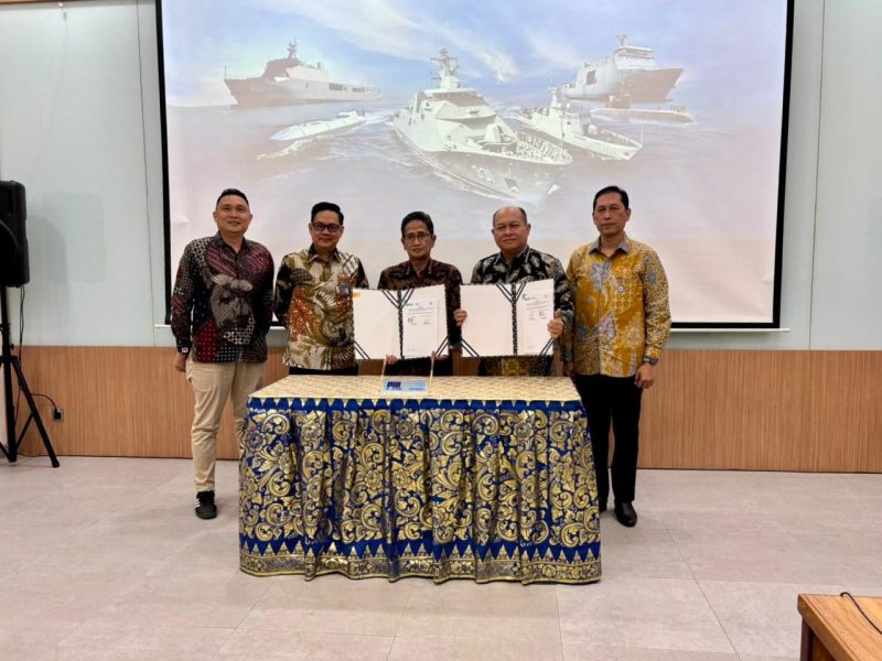 PT DAK dan PT PAL Indonesia Menjalin Kerja Sama dalam Memperkuat Industri Perkapalan Nasional. FOTO: Corporate Communication PT Timah Tbk