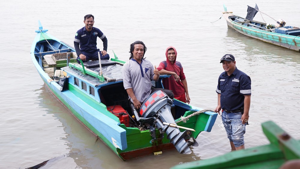 Perkuat Ekonomi Pesisir, Ini Program dan Bantuan yang Dilakukan PT Timah untuk Nelayan. FOTO: Corporate Communication PT Timah