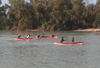 Lestarikan Lingkungan dan Budaya Masyarakar Pesisir, PT Timah Dukung Lomba Dayung dan Penanaman Mangrove Bersama HNSI Bangka 