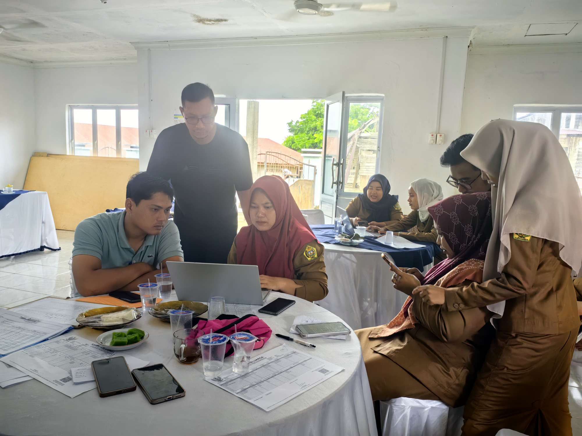Menuju Desa Digital, Pemerintah Desa Lebuh Gelar Pelatihan Sistem Informasi Desa. Foto: Istimewa