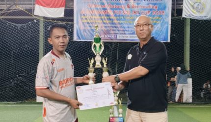 Turnamen Futsal IKT Cup 2025 Resmi Ditutup, Tim Transportasi Raih Gelar Juara