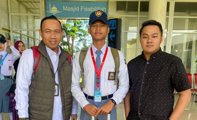 Bagas Yudha, Siswa Asal Karimun Lolos Sebagai Calon Paskibraka Nasional 2025. FOTO: Istimewa Kesbangpol Karimun