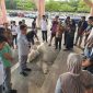 Usai Kebakaran di Coastal Area, Bupati Iskandarsyah Tinjau Lokasi dan Serahkan Bantuan.