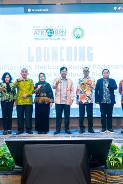 Kanwil BPN Provinsi Kepri Gelar Sosialisasi dan Launching Layanan Peralihan Elektronik