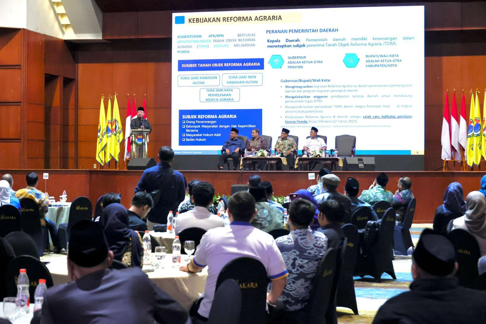 Menteri Nusron Ajak Alumni PMII Berperan dalam Mewujudkan Keadilan, Pemerataan, dan Kesinambungan Ekonomi. FOTO: Biro Humas Kementerian ATR/BPN