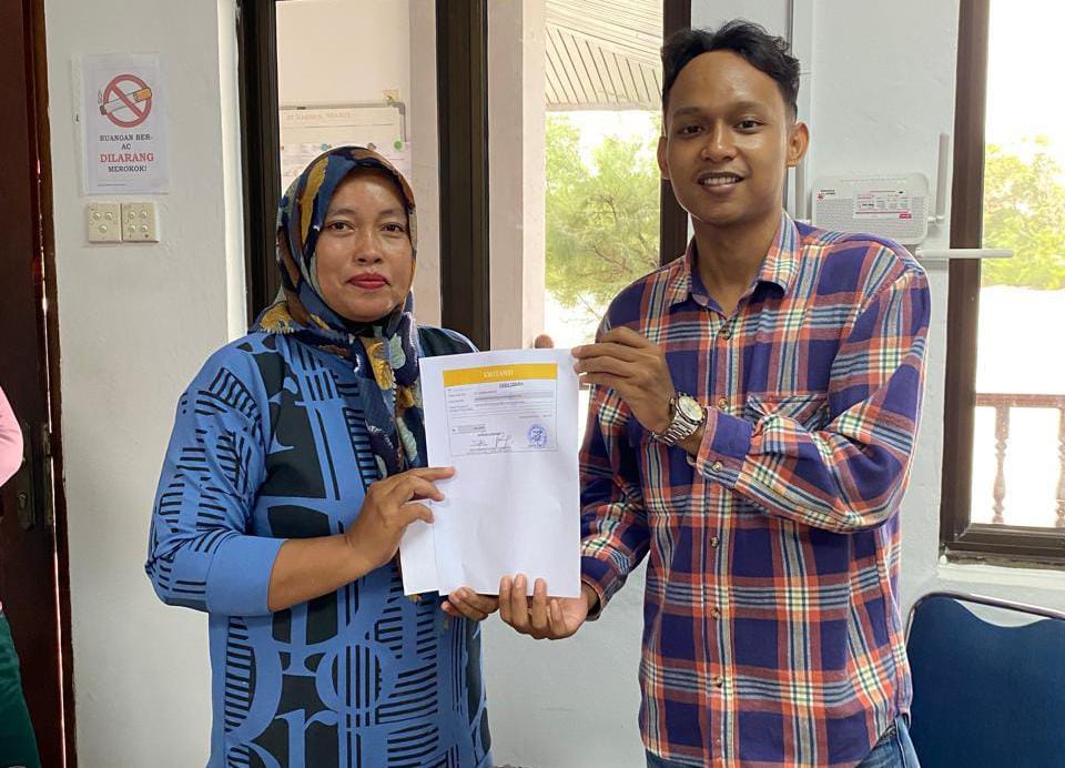 PT KG Kembali Salurkan Dana PPM ke Masyarakat Diwilayah Operasionalnya. FOTO: Humas PT Karimun Granite