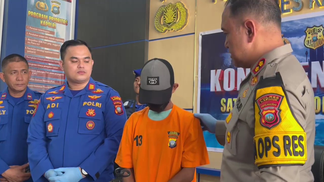Satpolairud Polres Karimun Gagalkan Penyelundupan 6 PMI Ilegal ke Malaysia