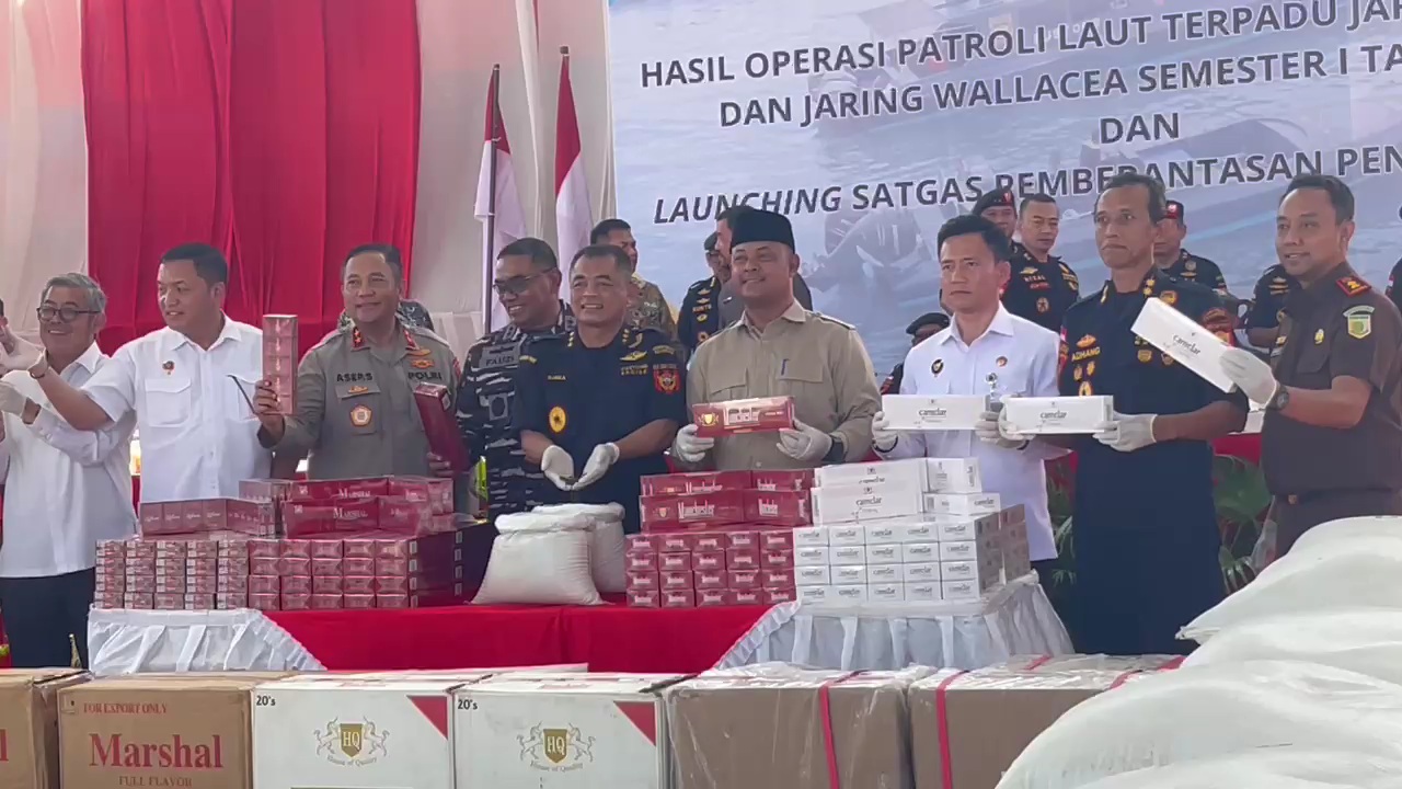 Bea Cukai Gagalkan Penyelundupan Bernilai Triliunan Lewat Operasi Patroli Laut Terpadu 2025. 