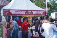 Bazar UMKM  di Momen HUT ke-49 PT Timah di Belitung Timur, Momen Promosikan Produk dan Tingkatkan Omset  . FOTO: Corporate Communication PT Timah Tbk
