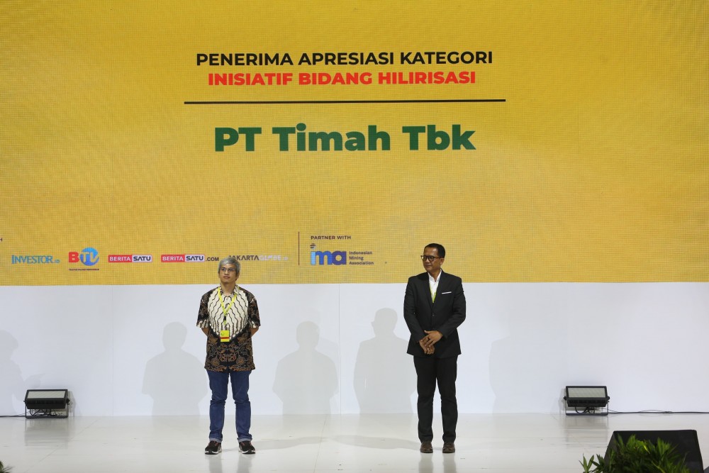 Komitmen Lakukan Hilirisasi, PT Timah Boyong Penghargaan dalam Ajang Energy & Mining Forum (EMF) 2025