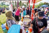 UMKM Ketiban Berkah dari Pekan Sehat HUT ke-49 di Belinyu, Dagangan Ludes Hingga Promosikan Produk