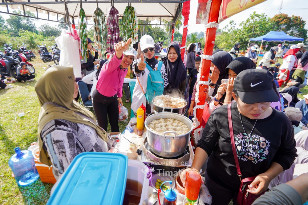 UMKM Ketiban Berkah dari Pekan Sehat HUT ke-49 di Belinyu, Dagangan Ludes Hingga Promosikan Produk