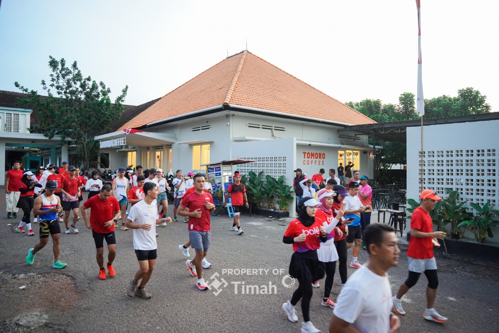 Ribuan Pelari Siap Semarakkan Tins Half Marathon 2025, Meriahkan HUT ke-49 PT Timah Tbk