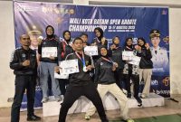 Tim karate Satria 801 Karimun berhasil menorehkan prestasi gemilang pada ajang Walikota Batam Open Karate Championship 2025.