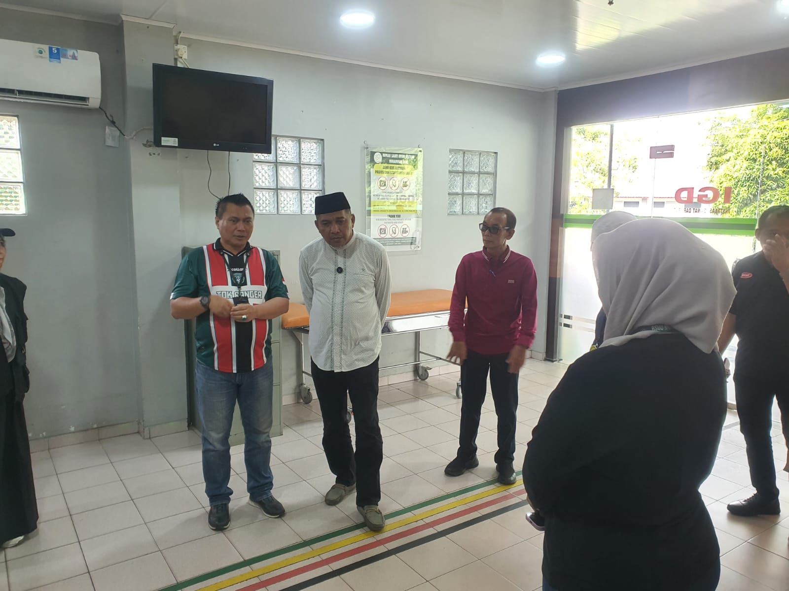 Tanggapi Isu Layanan dan BPJS, Wabup Karimun Sidak ke RSUD Muhammad Sani