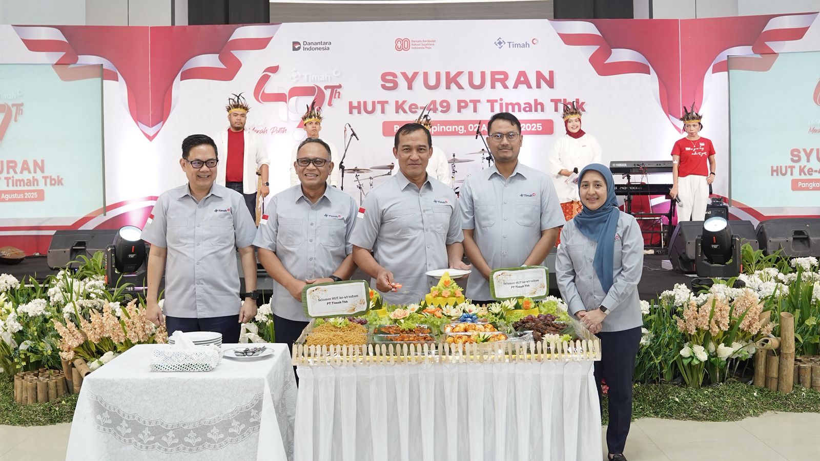 Untuk Merah Putih, Langkah Nyata PT Timah dalam 49 Tahun Mendukung Pembangunan Nasional
