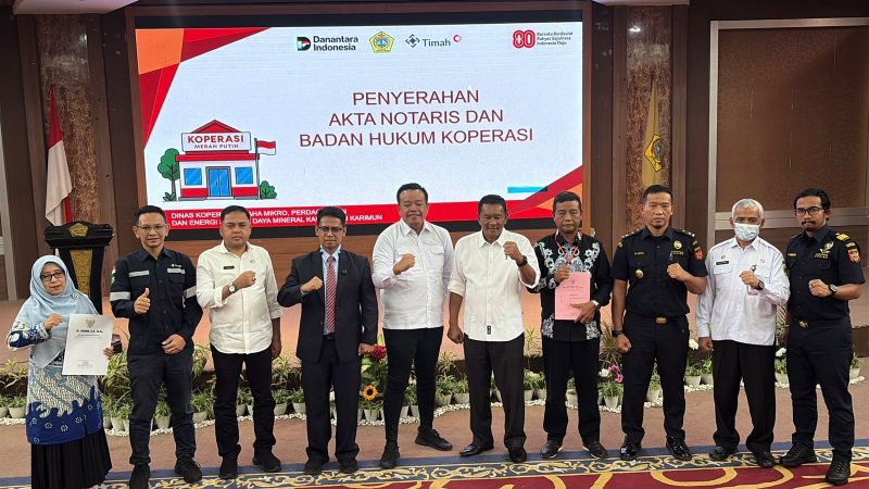 PT Timah dan Dinas Koperasi Karimun Gelar Bimtek Manajemen Kelembagaan untuk Pengurus Koperasi Merah Putih. FOTO: rickykepriheadline.id