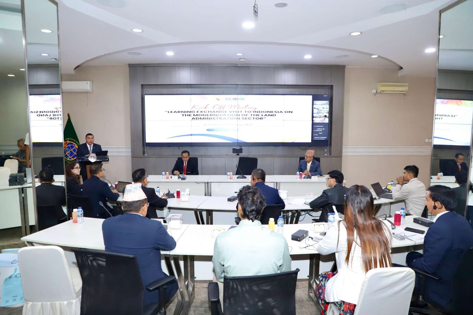 Kementerian ATR/BPN Terima Delegasi Nepal untuk _Learning Exchange_ dalam Modernisasi Sektor Administrasi Pertanahan