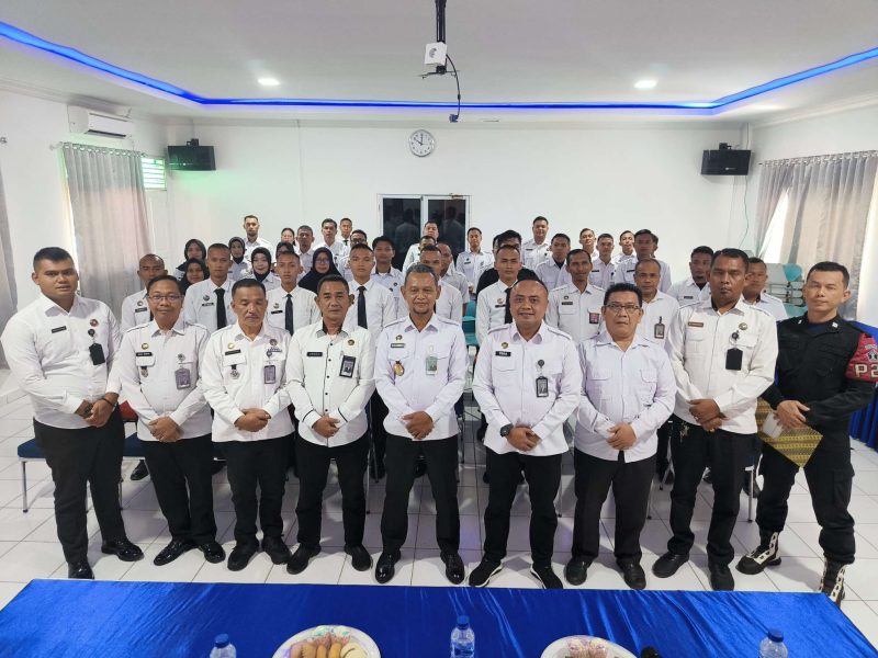 Kanwil Ditjenpas Kepri Dorong Kreativitas dan Disiplin Pegawai Pemasyarakatan di Rutan Karimun
