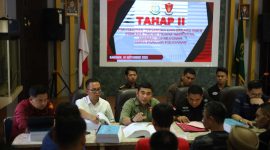 Kejari Karimun Terima Pelimpahan 5 WN Myanmar dan Barang Bukti Narkotika 704,8 Kg