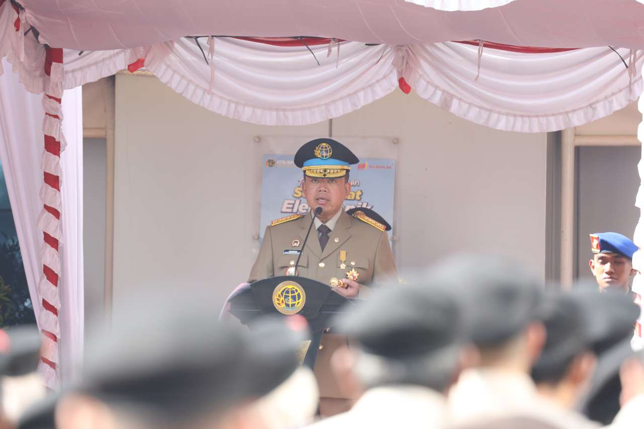 Upacara Peringatan HANTARU 2025, Menteri Nusron Realisasikan Asta Cita dengan Menjaga Tanah dan Menata Ruang