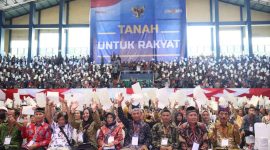 Pembangunan Harus Berkeadilan, Menteri Nusron: Reforma Agraria Jawab Ketimpangan Penguasaan dan Pemilikan Tanah