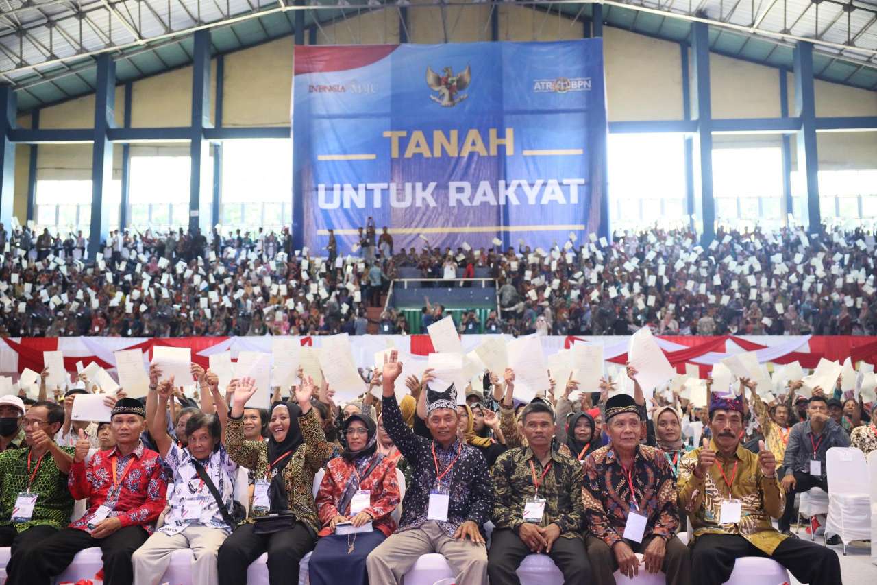 Pembangunan Harus Berkeadilan, Menteri Nusron: Reforma Agraria Jawab Ketimpangan Penguasaan dan Pemilikan Tanah