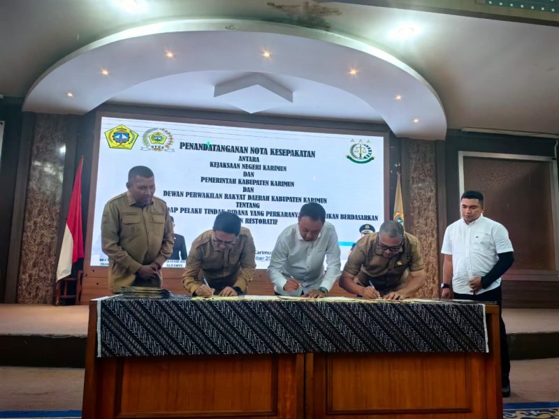 Antisipasi Pelanggaran Hukum, Pemda Karimun dan Kejari Sepakati Kerja Sama Bidang Datun