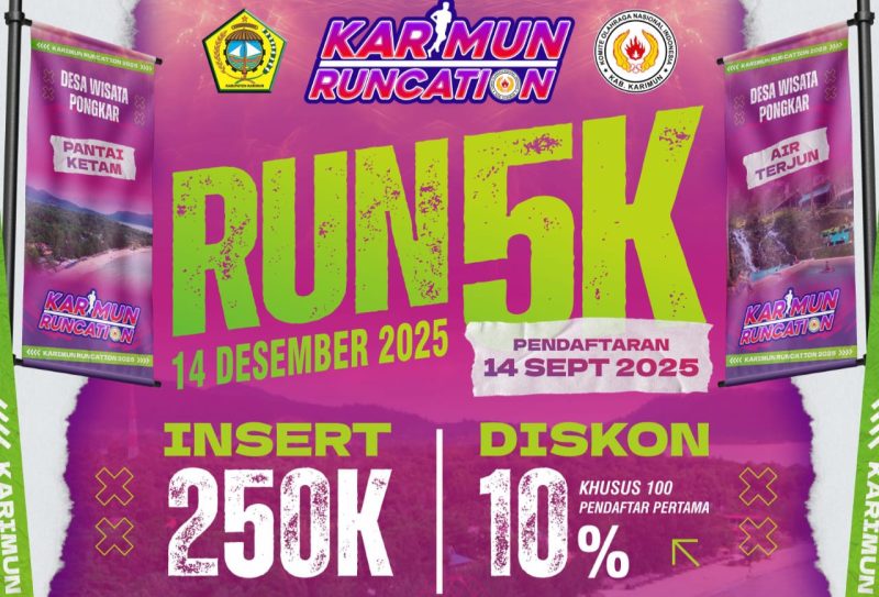 Pamflet Karimun Runcation 2025
