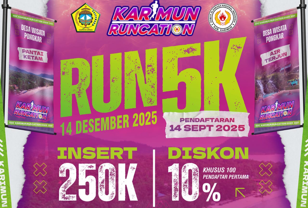 Pamflet Karimun Runcation 2025