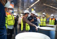 Mendiktisaintek Dorong PT Timah Jadi Pelopor Pengembangan Logam Tanah.