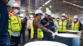 Mendiktisaintek Dorong PT Timah Jadi Pelopor Pengembangan Logam Tanah.