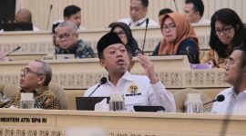RDP dengan Komisi II DPR RI, Menteri Nusron Paparkan Progres Pendaftaran Tanah Capai 98 Persen