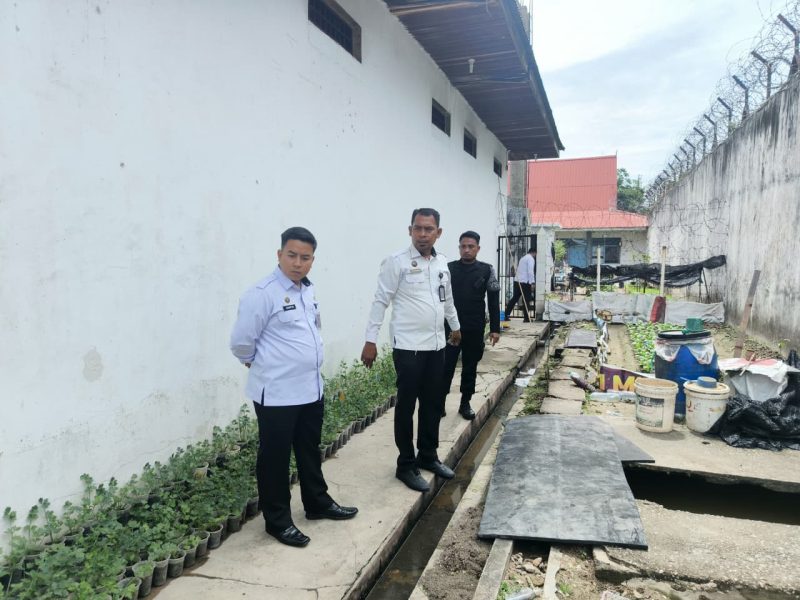 Baru Dilantik, Kepala Pengamanan Rutan Karimun Langsung Turun Kontrol Blok Hunian