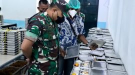 Dandim 0317/TBK Sidak Dapur SPPG, Pastikan Kualitas Gizi Menu Makan Bergizi Gratis.