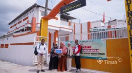 Dukung Pendidikan dan Keagamaan, PT TIMAH Tbk Serahkan Bantuan Pembangunan Masjid Yayasan Khodijah Center Madani