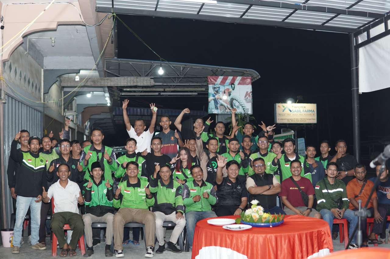 Komunitas Gojek Karimun Gelar Kopdar, Pererat Solidaritas Antar Komunitas Transportasi