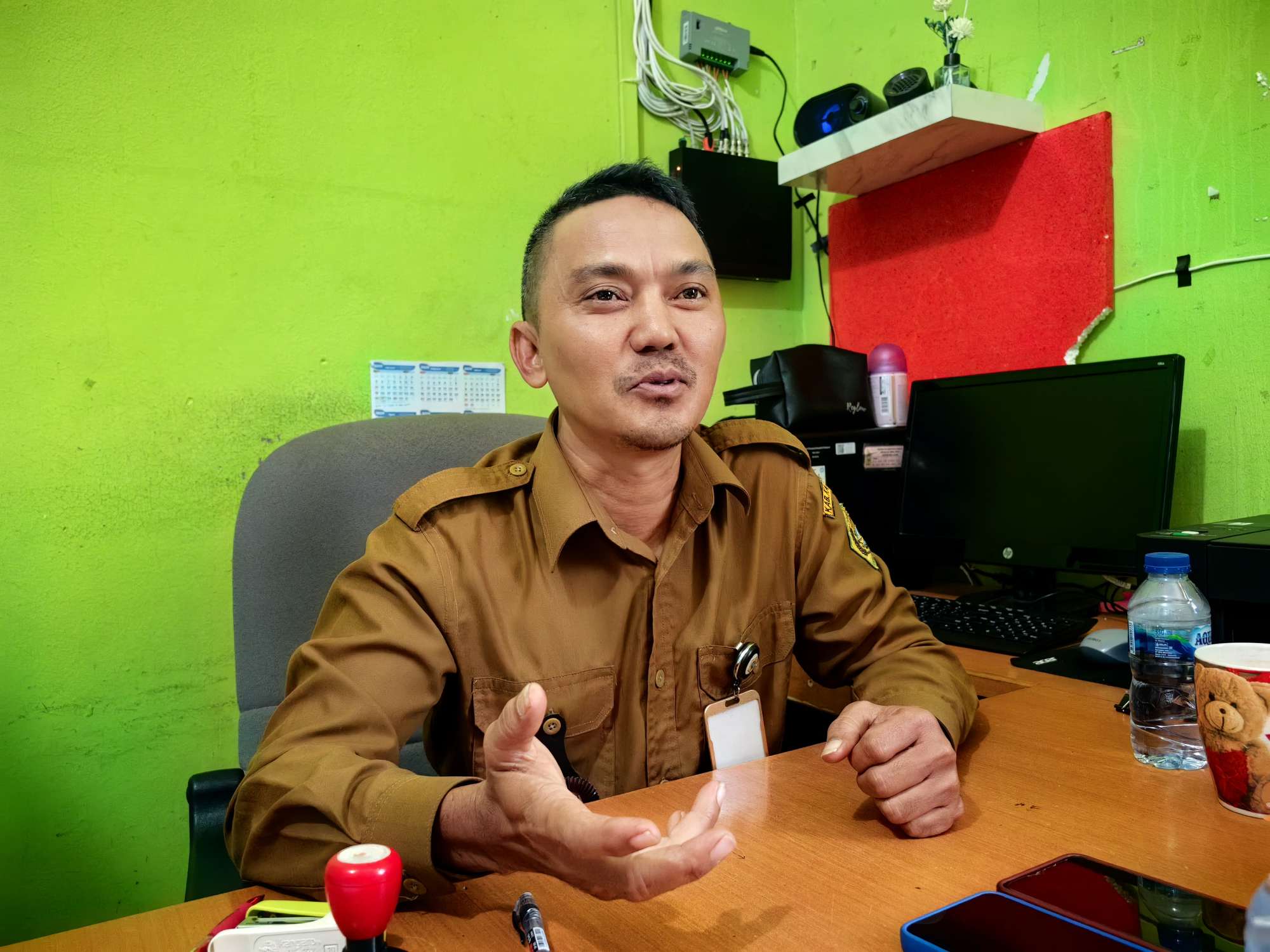 Kades Pangke, Junaidi. FOTO: Dokumen