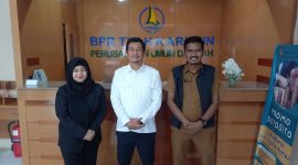 Wakil Ketua DPRD Karimun melakukan sidak ke BPR Tuah Karimun.