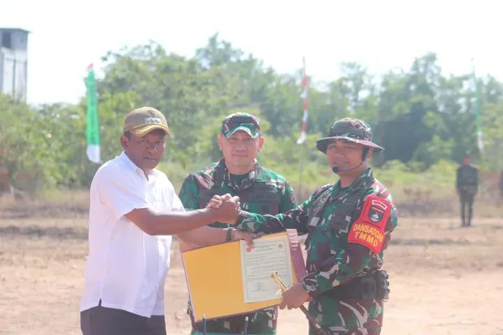 Percepat Pembangunan Desa, TMMD ke-126 Kodim 0317/TBK Sasar Dua Desa di Kecamatan Buru