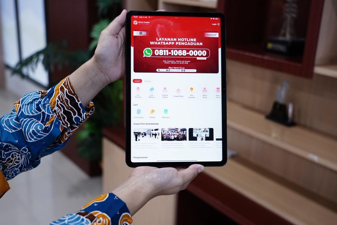 Sentuh Tanahku Hadirkan Antrian Online untuk Permudah Masyarakat dalam Layanan Pertanahan