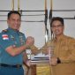 Danlanal Karimun Silaturahmi ke Bupati, Perkuat Sinergi Jaga Keamanan Laut