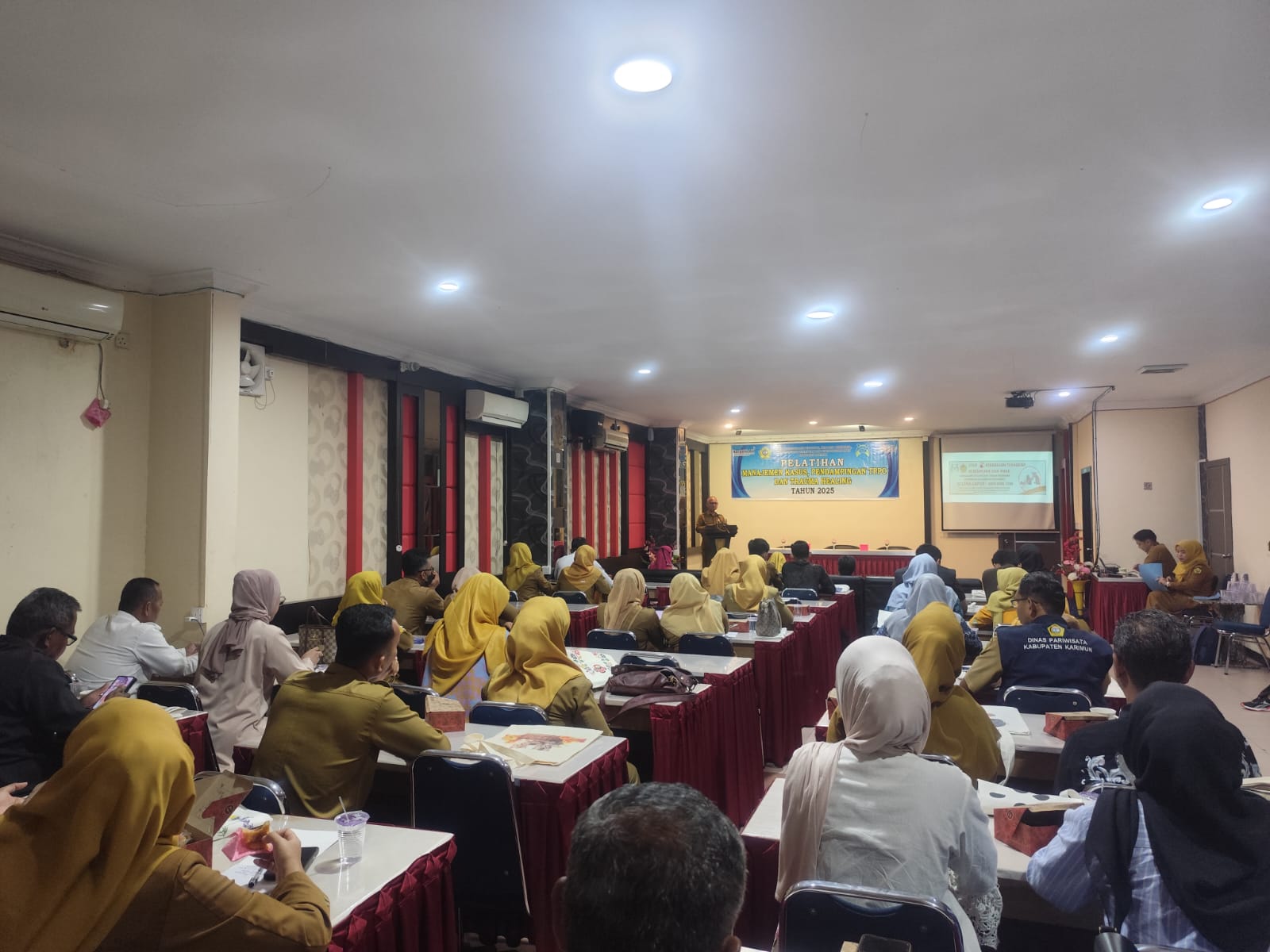 DP2KBP3A Karimun Gelar Pelatihan Penanganan Kasus TPPO dan Trauma Healing
