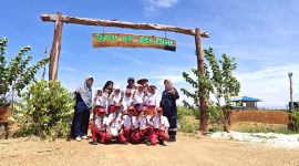 Farm Estate PT TIMAH Tbk Jadi Sarana Edukasi Pelajar tentang Pertanian Produktif
