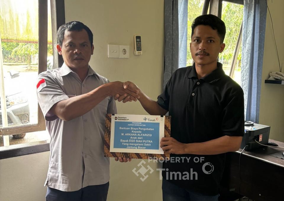 Berbagi Harapan, PT TIMAH Tbk Dukung Perawatan Arkana yang Berjuang untuk Hidup Sehat