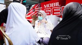 Mobil Sehat PT TIMAH Tbk Hadir di Desa Cambai, Warga Berharap Datang Lagi 